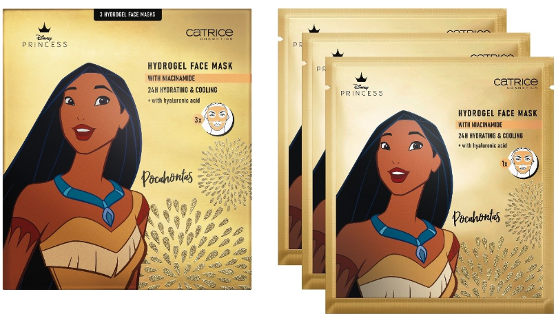 Pack 3 Máscaras Faciais de Hidrogel Pocahontas Catrice