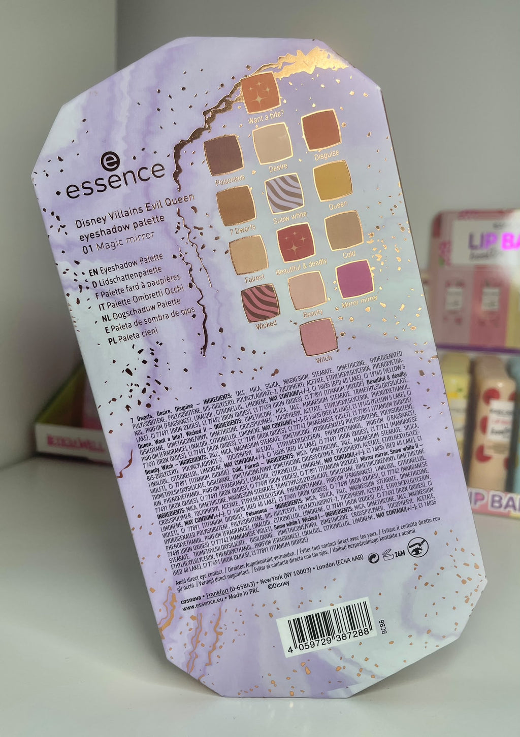 Paleta de Sombras Rainha Má Disney Villains Essence
