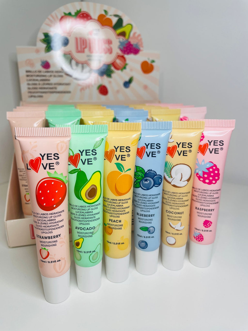Gloss Hidratante de Fruta Yes Love