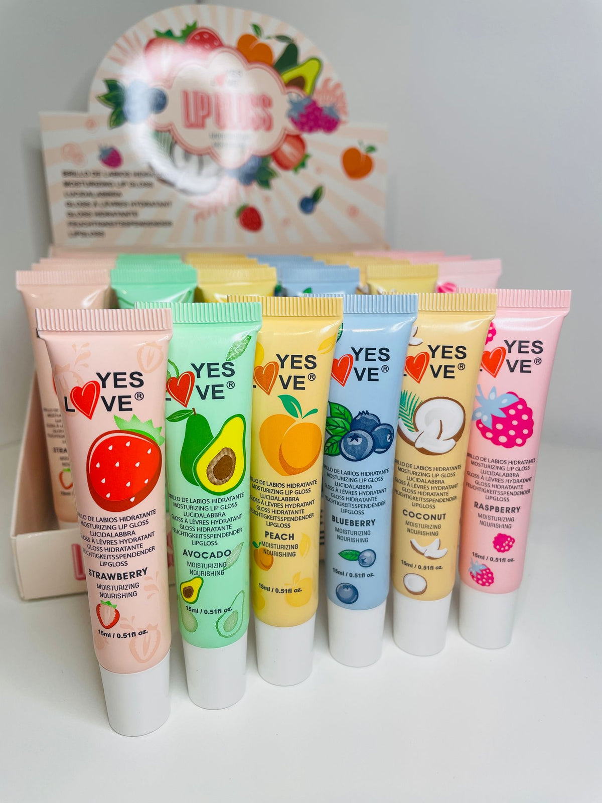 Gloss Hidratante de Fruta Yes Love