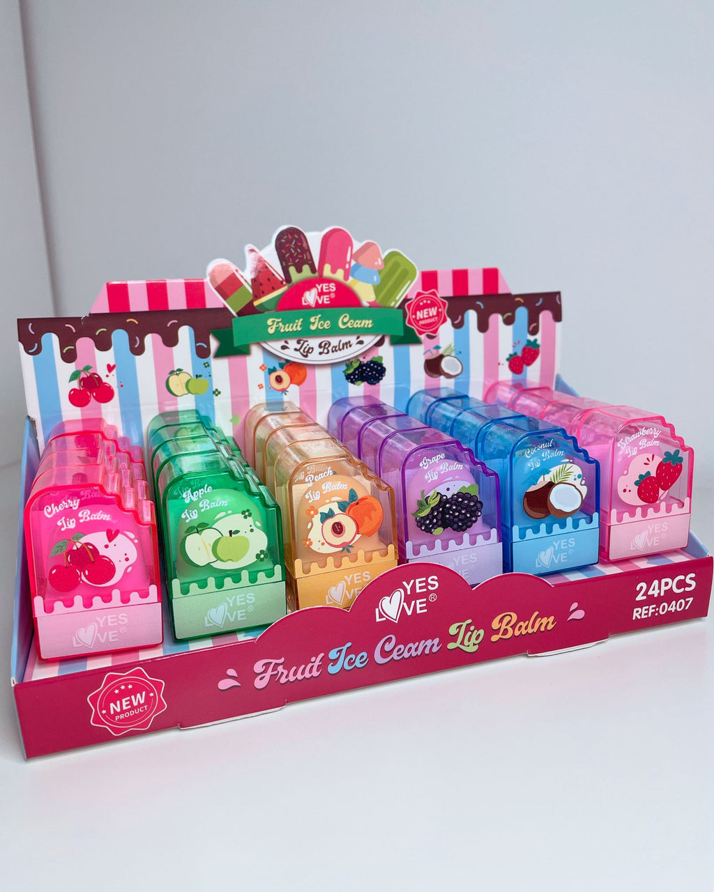 Fruit Ice Cream Lip Balm