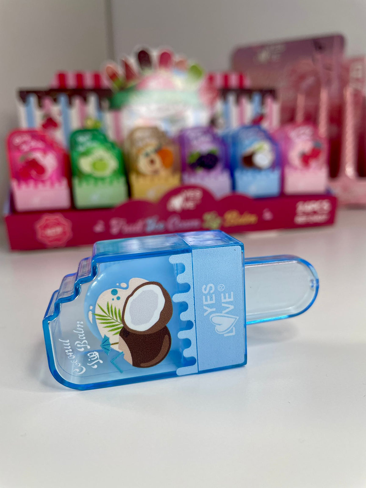 Bálsamo Labial Gelado de Fruta