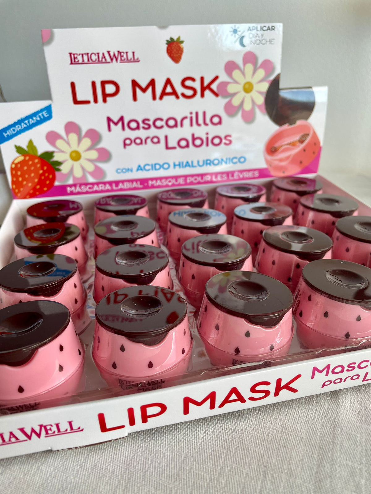 Máscara Labial de Morango