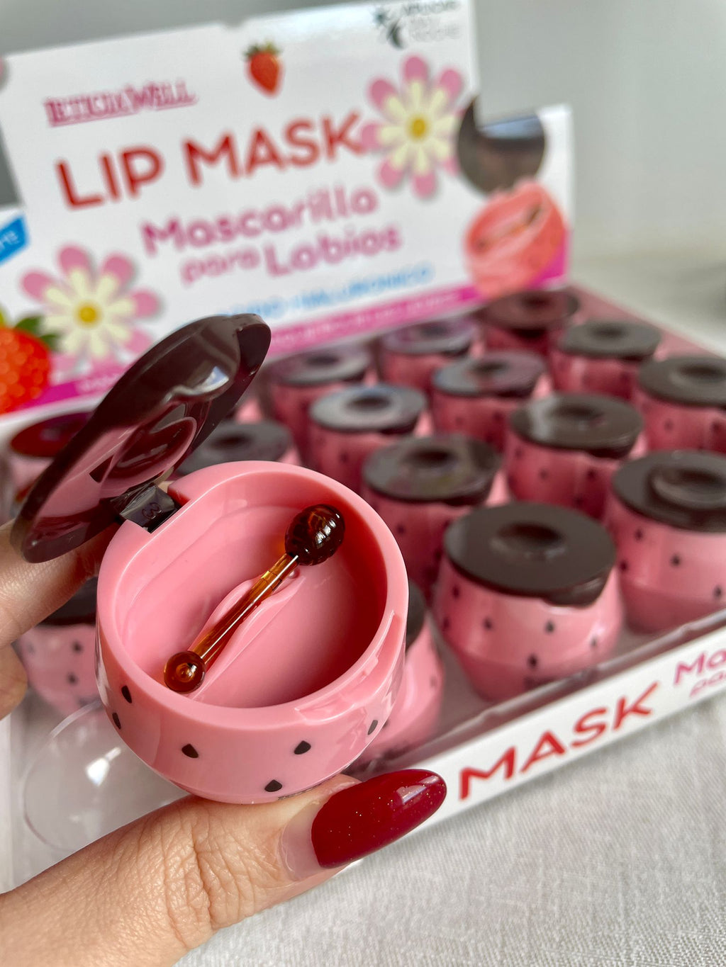 Máscara Labial de Morango