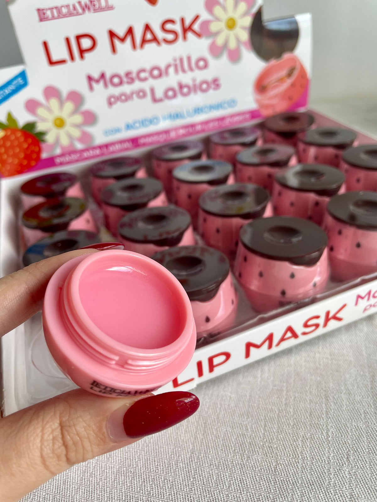 Máscara Labial de Morango